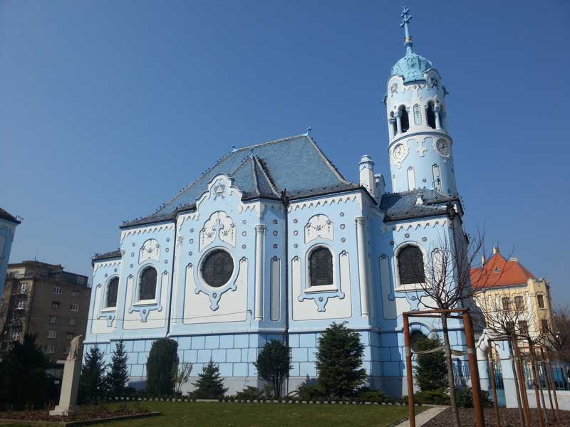 chiesa blu bratislava